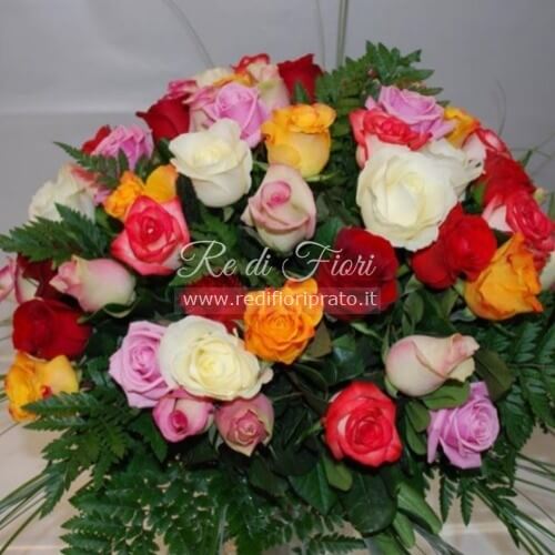 Bouquet di rose assortite