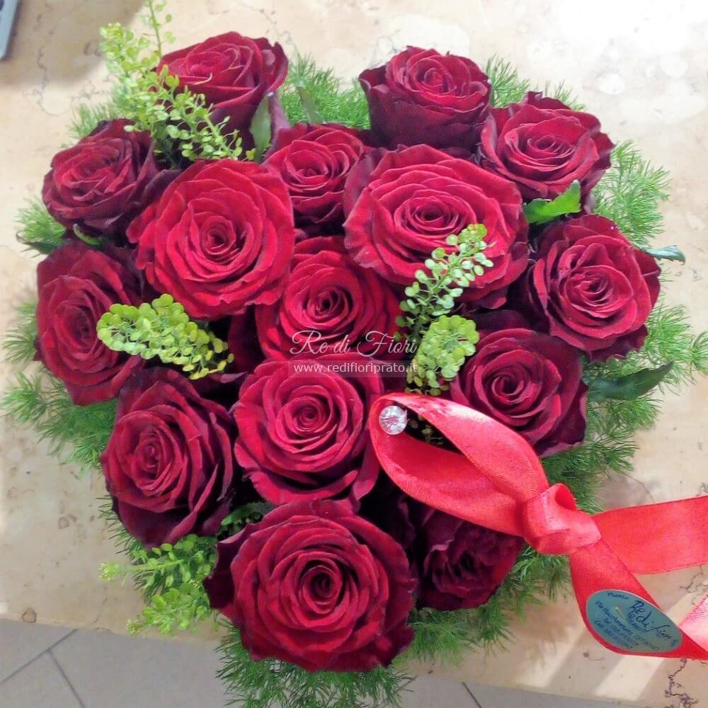 Cuore di Rose Rosse 